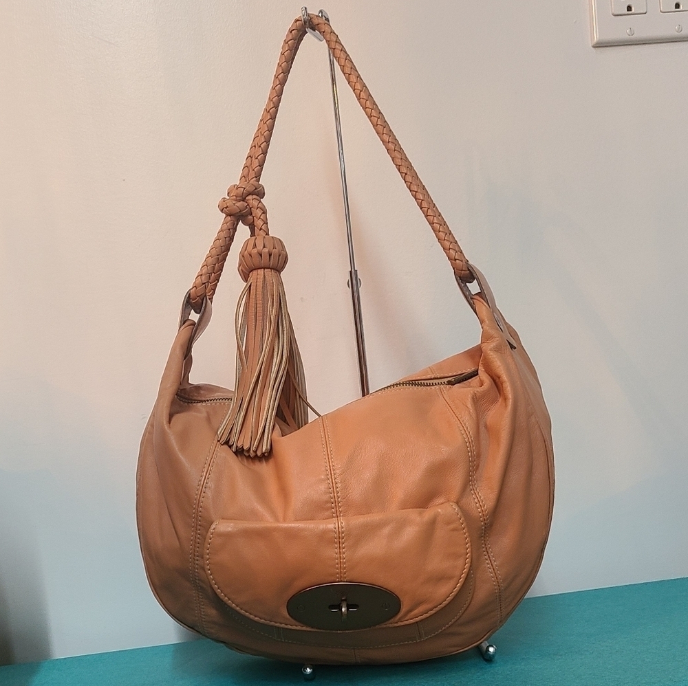Mulberry Araline Rose Leather Handbag